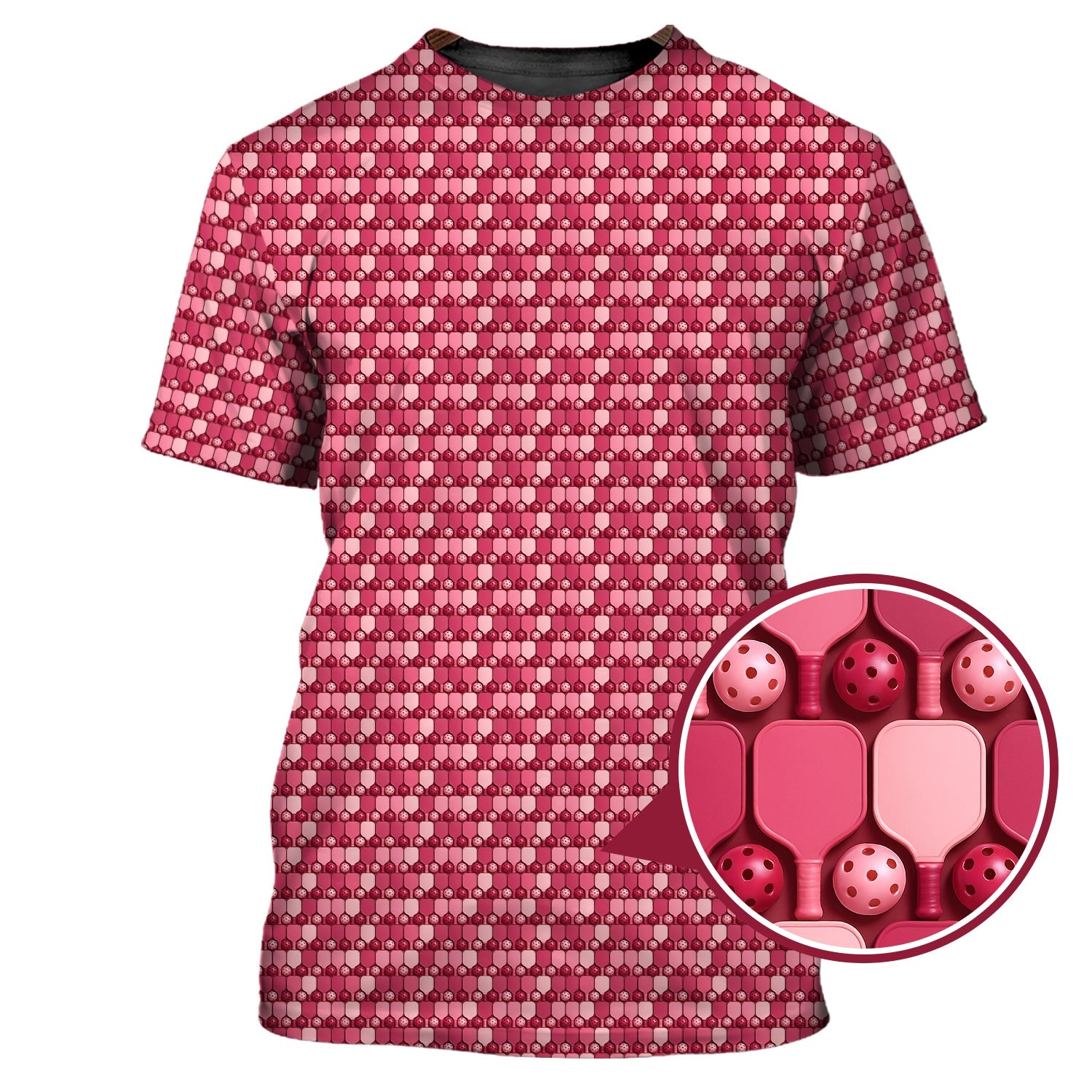 Women's Pickleball Shirts, Pattern Pickleball Shirt, Gift For Pickleball Players