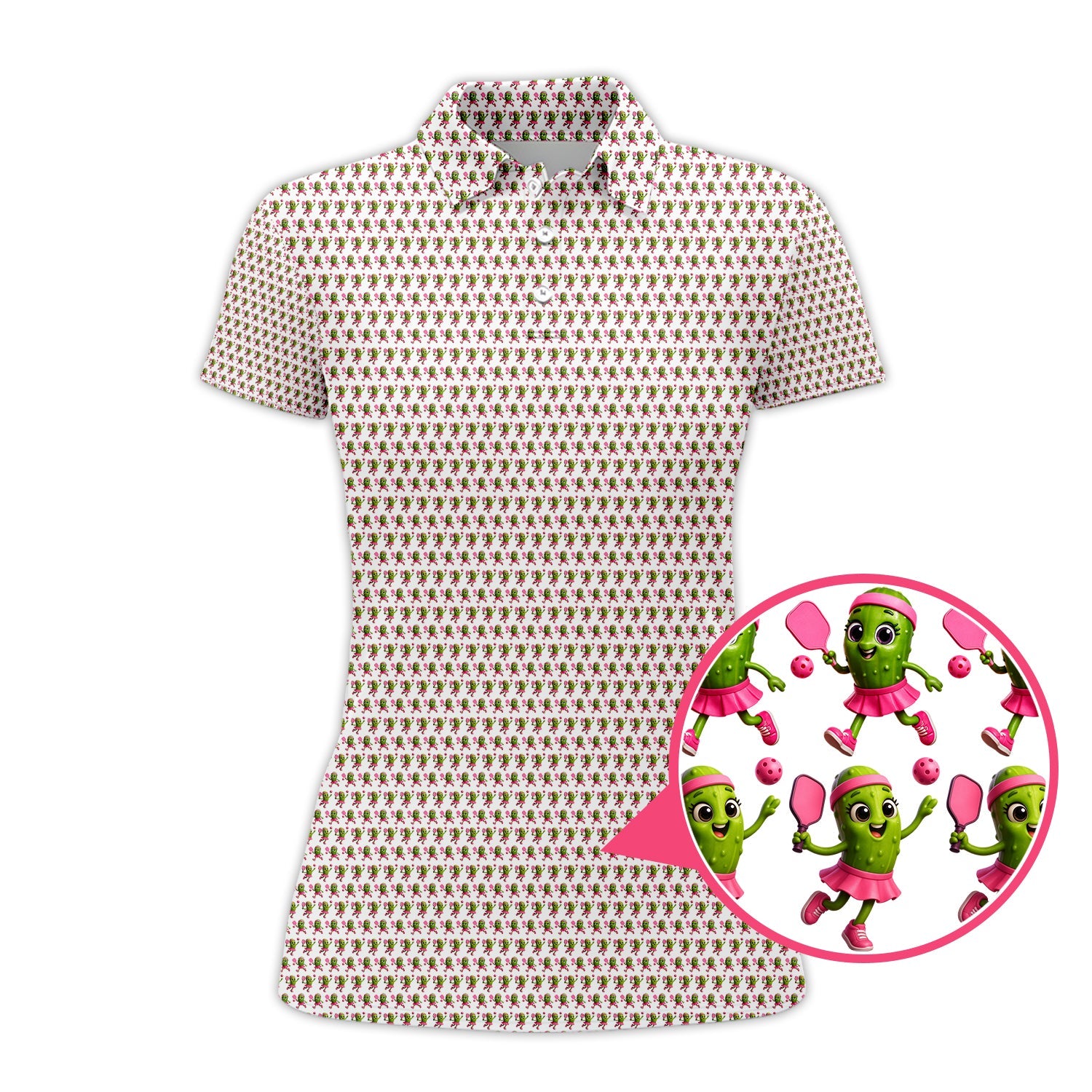 Women's Pickleball Shirt, Pattern Pickleball Shirt, Funny Pickleball Shirt