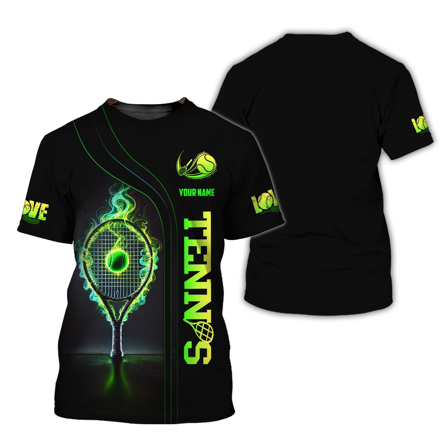 Custom Name Tennis Shirts, Sweatshirt Tennis, Tennis Jersey, Unisex Shirt, Gift for Tennis Players