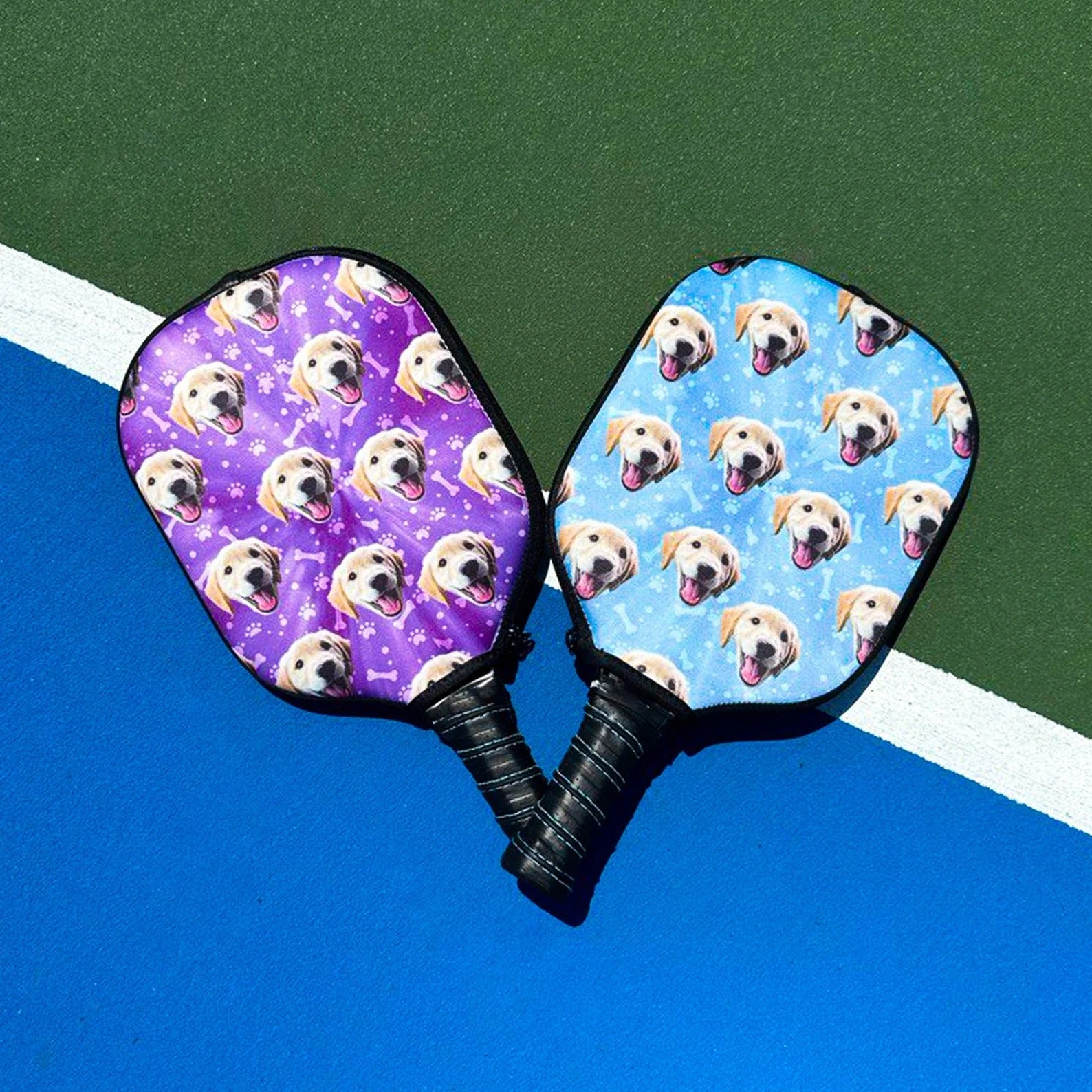 Customized Dog Pickleball Cover - Put Your Pet on a Personalized Pickleball Cover,Perfect for Pet Lovers
