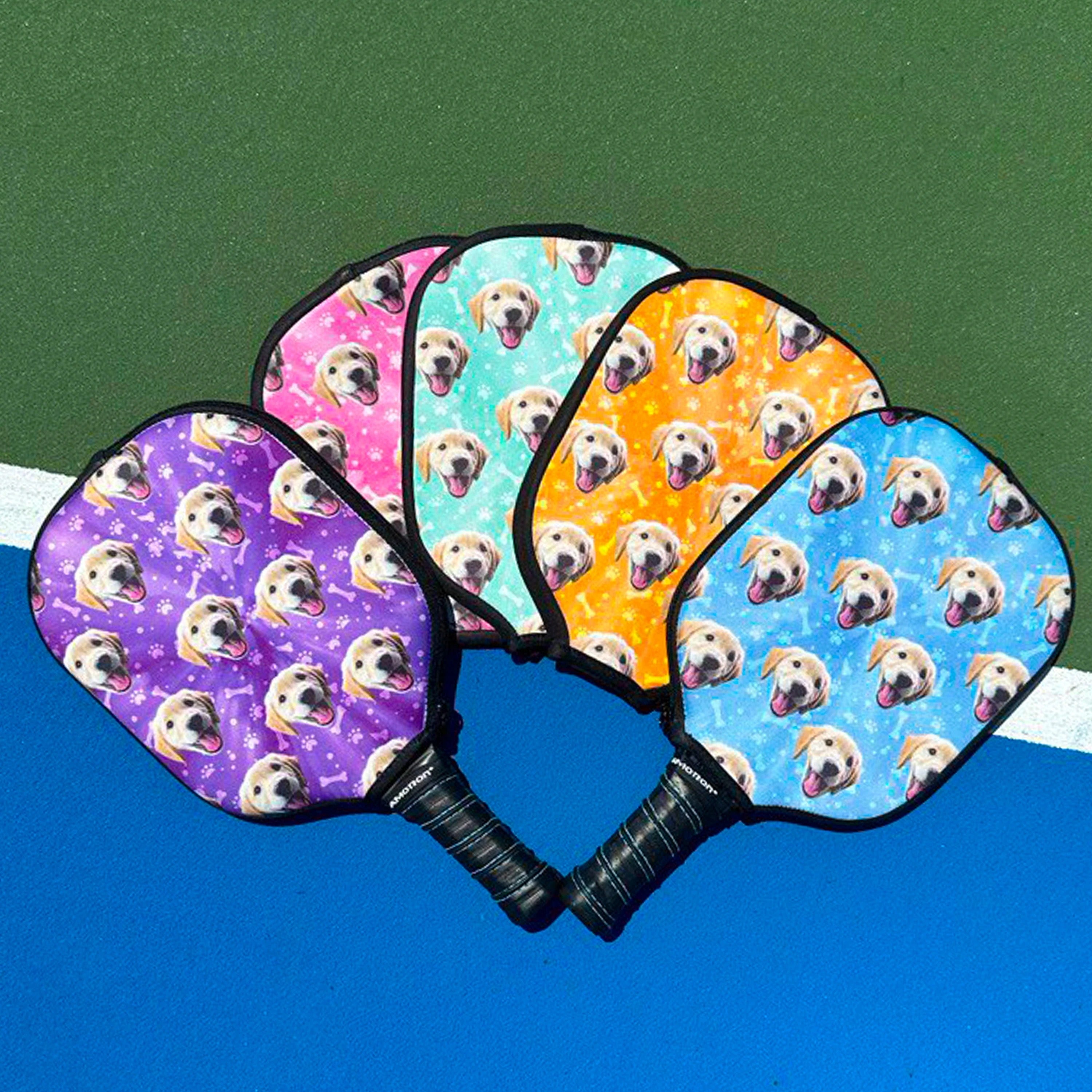 Customized Dog Pickleball Cover - Put Your Pet on a Personalized Pickleball Cover,Perfect for Pet Lovers