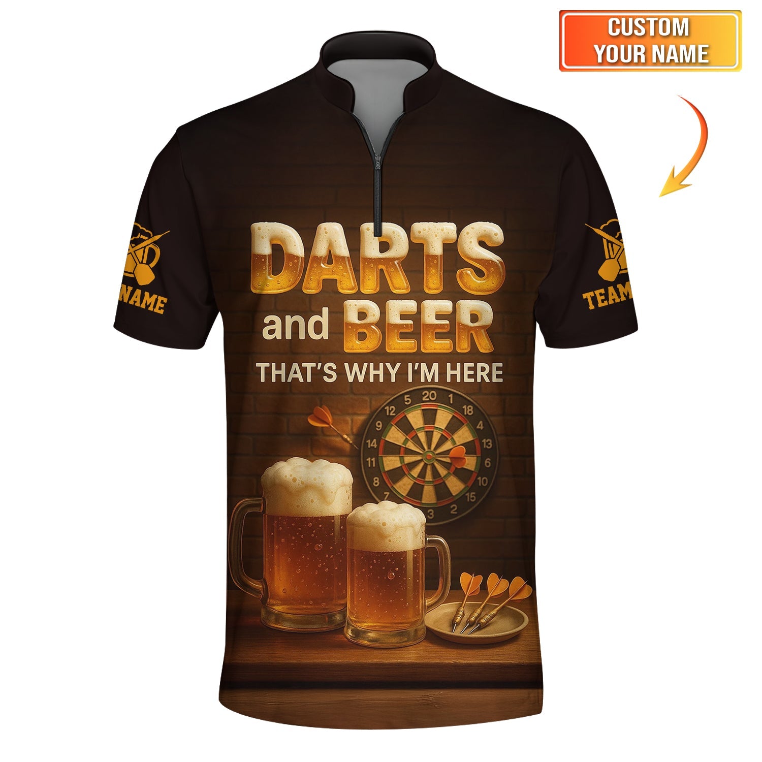 Darts and Beer That Why I'm Here T Shirts, Funny Pub Lover Gift Darts Team Shirts