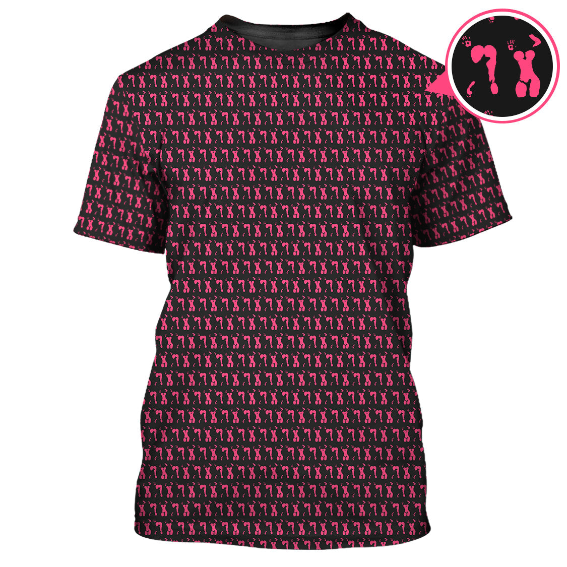 Body Art Pattern Golf Polos, Funny Golf Shirt, Crazy Golf Shirts For Men
