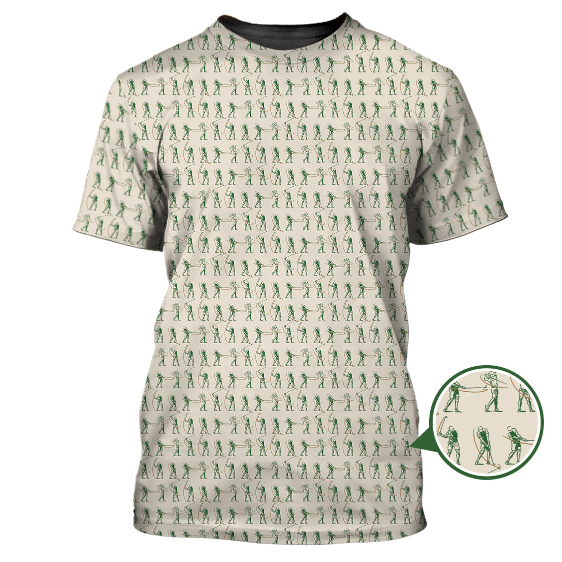 Golf Pattern Polos, Gofl Gift For Men's, Crazy Golf Shirts For Golfers