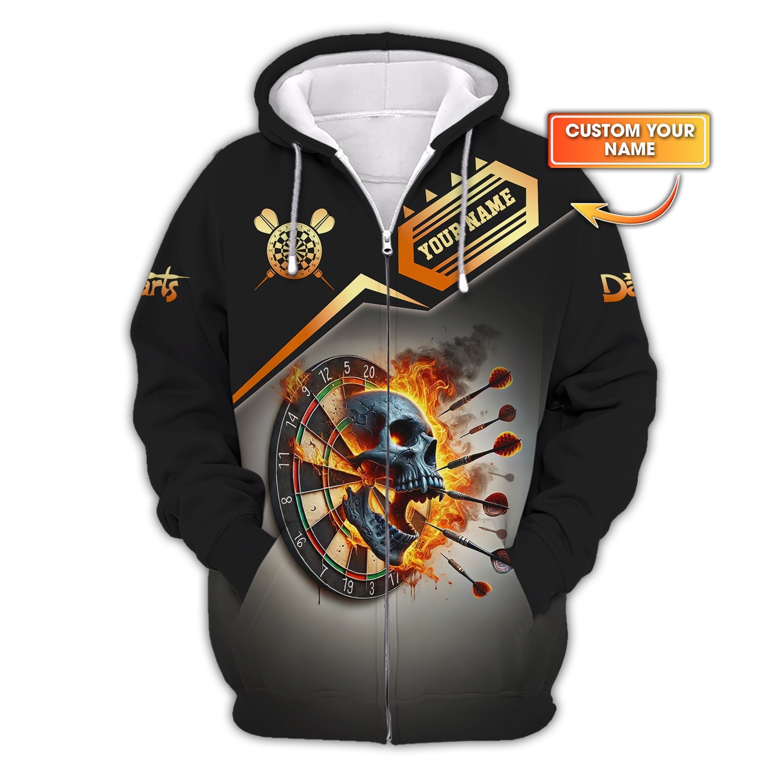Custom Darts T-Shirts, Polo Shirt, Dart Team Shirts, Gift For Darts Lovers