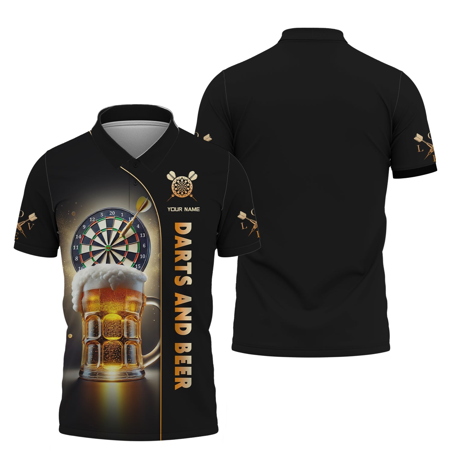 Darts And Beer Design Darts T Shirt, Love Darts Shirts, Gift For Darts Lovers
