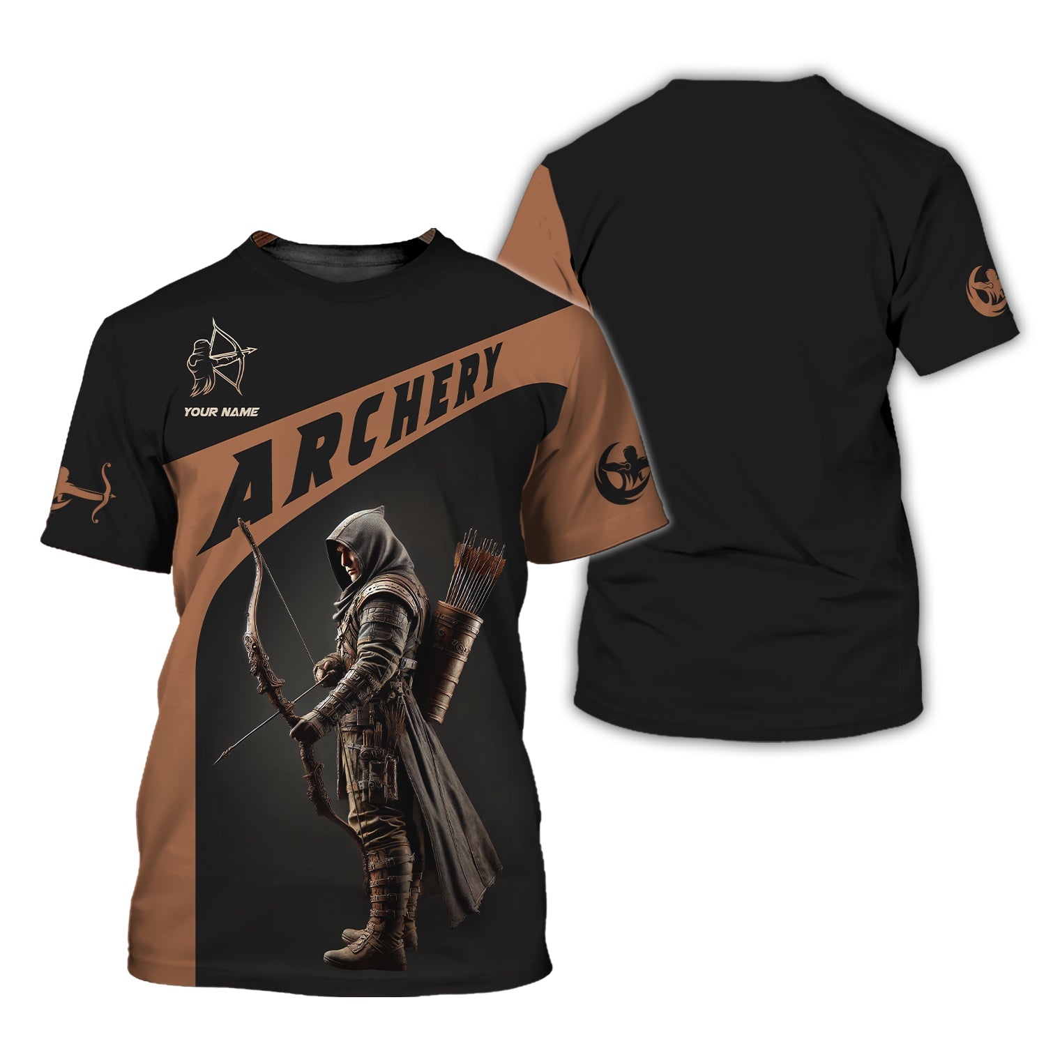 Custom Archery T-Shirt, Archery Polo Shirts, Unisex Shirt, Gift for Archers, Gift For Sport Fan