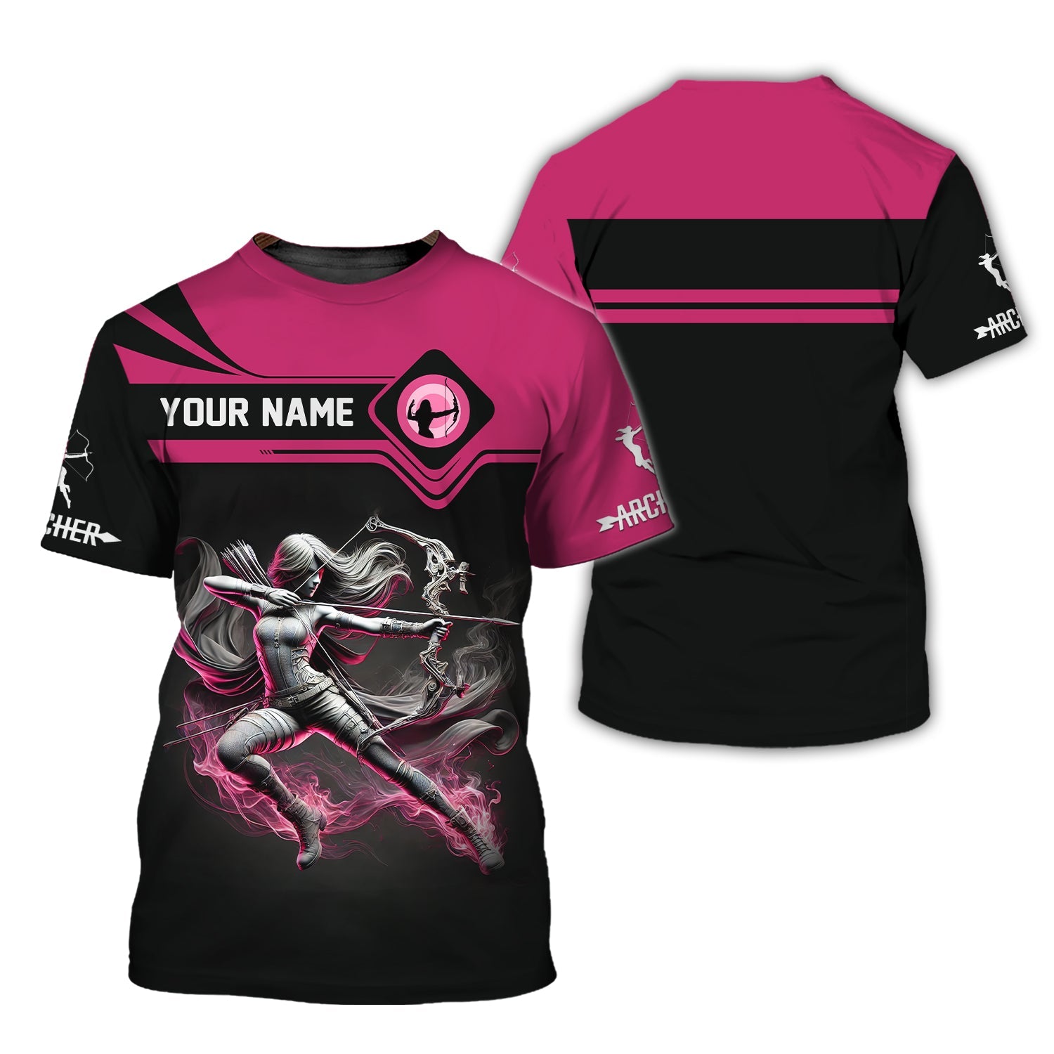 Custom Archer T-Shirt, Archer Polo Shirts, Unisex Shirt, Gift for Archers, Gift For Sport Fan