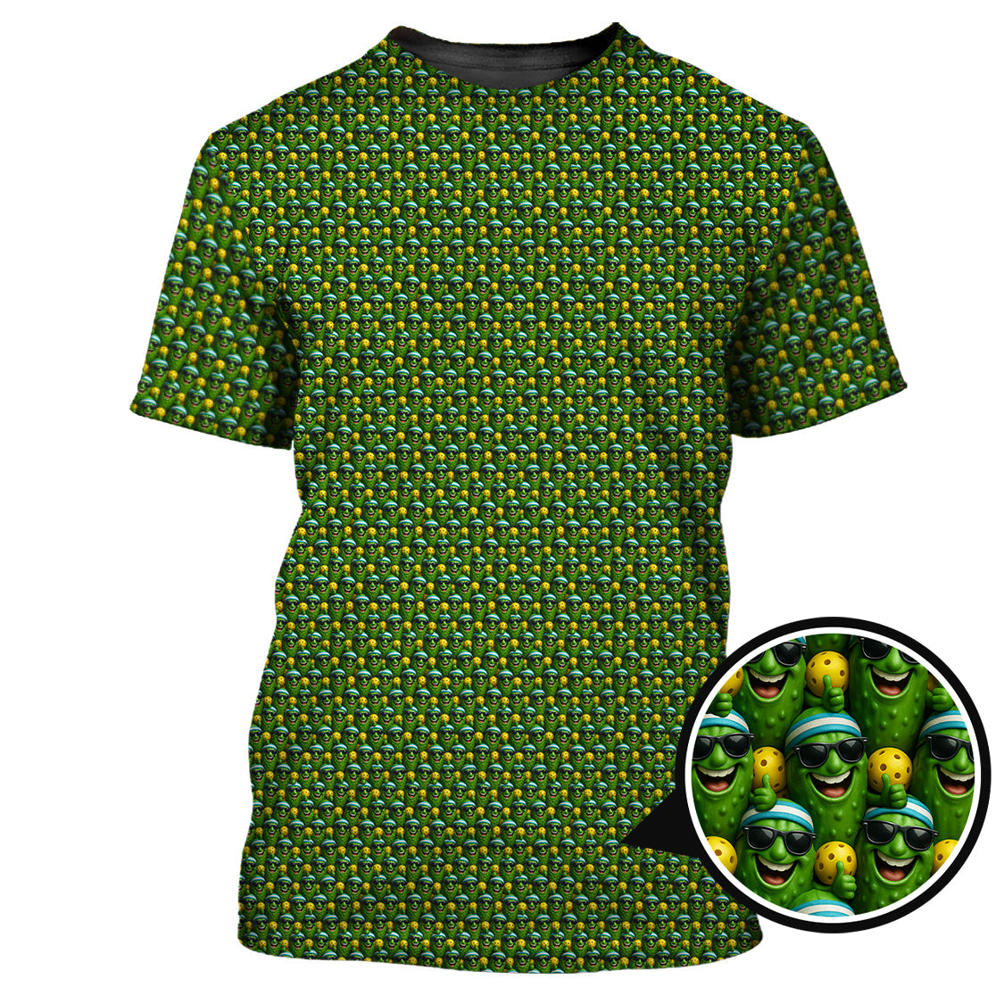 Funny Pickleball Shirt, Pattern Pickleball Shirt For Men, Gift For Pickleball Lover