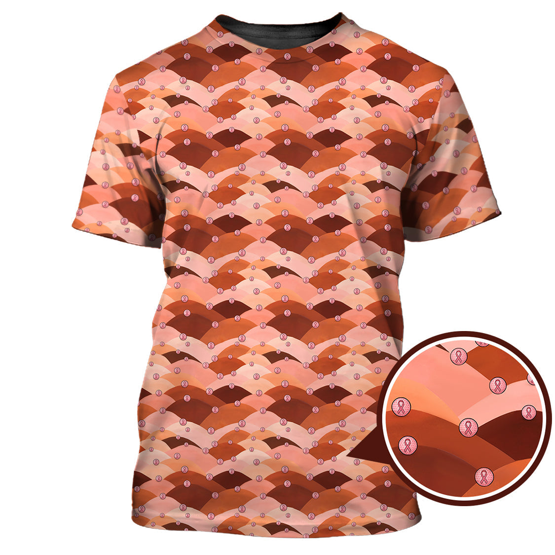 Breast Cancer Golf Shirt, Boobs Pattern Golf Shirt, Golf Gift For Golfer, Funny Golf Shirt