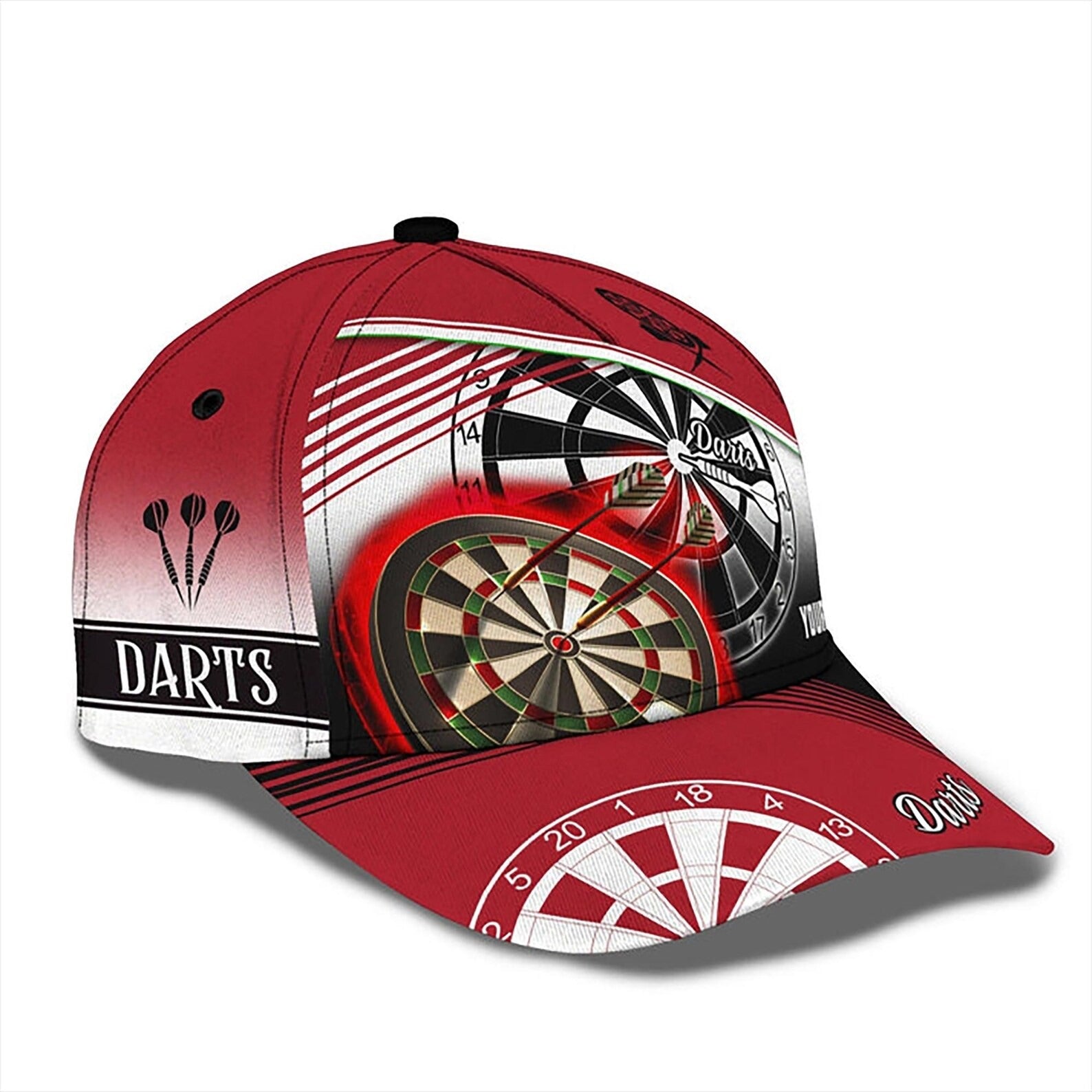 Custom Darts Cap, Perfect Gift For Dart Players, Personalized Hat For Dart Lovers