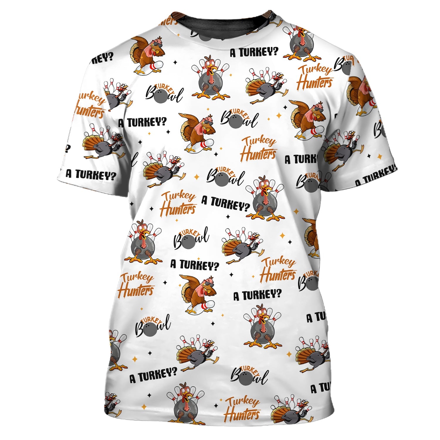 Bowling Turkey Hunters Shirt – Funny Thanksgiving Jersey – Crazy Team Bowling Design
