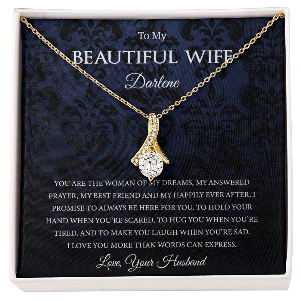 to my beautiful wife jewelry romantic gift for wife from husband luxury gift